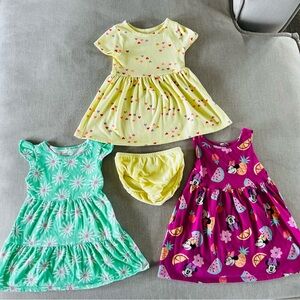 Colorful toddler Dress Set